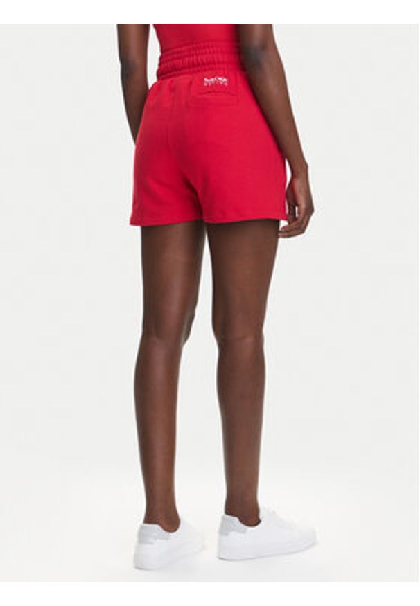 Pepe Jeans Szorty sportowe Red Bull Racing RL800008 Czerwony Relaxed Fit. Kolor: czerwony. Materiał: bawełna