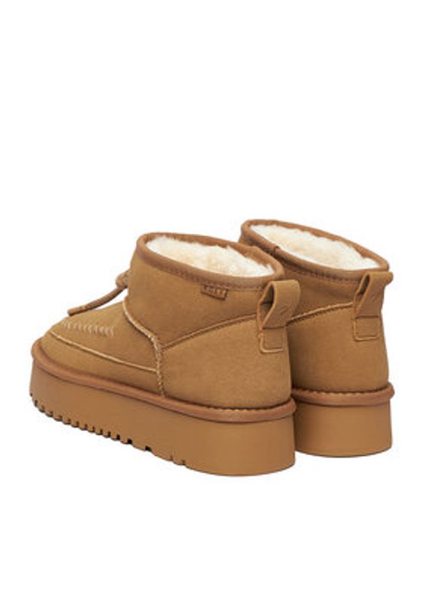 Roxy Śniegowce CEO-HDR2503-2 Brązowy. Kolor: brązowy. Materiał: materiał, syntetyk