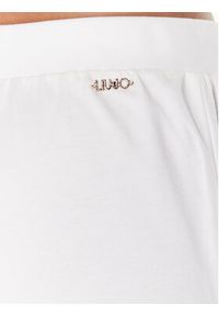 Liu Jo Sport Spodnie dresowe TA3152 J5942 Beżowy Regular Fit. Kolor: beżowy. Materiał: syntetyk, wiskoza #4