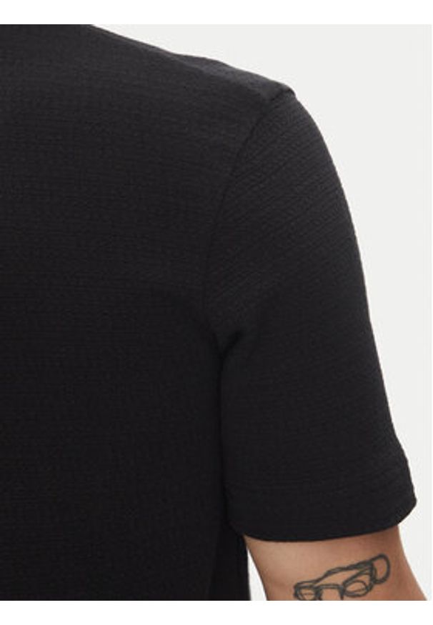 Marc O'Polo Polo 524 3021 53176 Czarny Regular Fit. Typ kołnierza: polo. Kolor: czarny. Materiał: bawełna