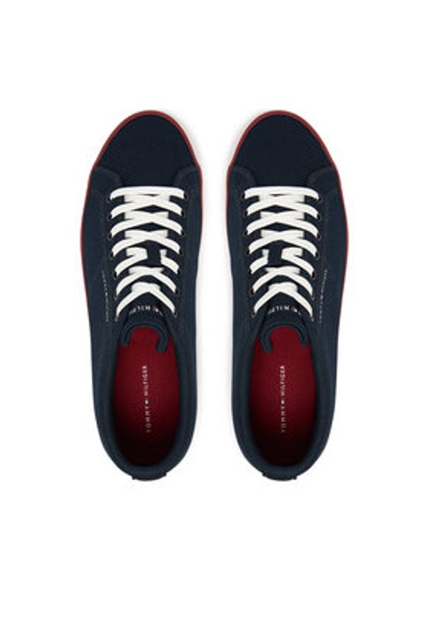 TOMMY HILFIGER - Tommy Hilfiger Tenisówki Harlem Core Ii Seasonal Textile FM0FM05820 Granatowy. Kolor: niebieski. Materiał: materiał