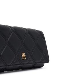 TOMMY HILFIGER - Tommy Hilfiger Torebka Th Feminine Wallet On Chain AW0AW18795 Czarny. Kolor: czarny. Materiał: skórzane #5