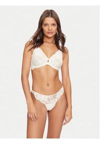 SELMARK - Selmark Stringi Federica 61101 Écru. Kolor: kremowy. Materiał: syntetyk #4