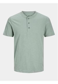 Jack & Jones - Jack&Jones T-Shirt Jprblunixs 12257965 Zielony Slim Fit. Kolor: zielony. Materiał: bawełna #5