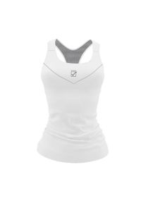 Damski tank top Givova. Kolor: wielokolorowy, biały, czarny. Styl: sportowy #1