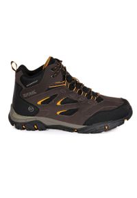 HolcombeIEP Mid Regatta męskie trekkingowe buty. Kolor: brązowy. Materiał: poliester. Sport: turystyka piesza #1