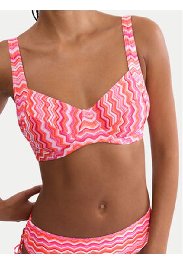 Triumph Góra od bikini Mix & Match Summer W 10226496 Pomarańczowy. Kolor: pomarańczowy. Materiał: syntetyk
