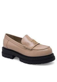 Badura Loafersy PAOLA-112890 Beżowy. Kolor: beżowy. Materiał: skóra, lakier #5