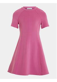 Calvin Klein Jeans Sukienka codzienna IG0IG02228 Różowy Regular Fit. Okazja: na co dzień. Kolor: różowy. Materiał: syntetyk. Typ sukienki: proste. Styl: casual #4