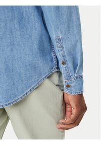 Tommy Jeans Koszula jeansowa DM0DM21727 Niebieski Regular Fit. Kolor: niebieski. Materiał: bawełna