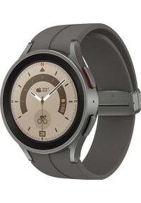 SAMSUNG - Smartwatch Samsung Galaxy Watch 5 Pro 45mm Szary (SM-R920NZT). Rodzaj zegarka: smartwatch. Kolor: szary
