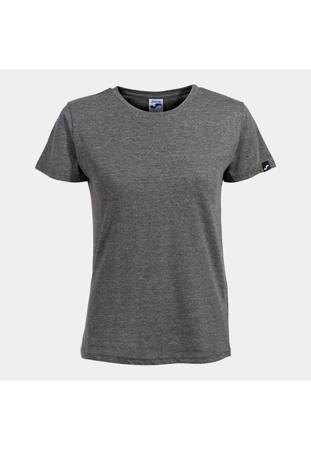 Damska koszulka Joma Desert Grey XL – 100% bawełna. Kolor: szary. Materiał: bawełna. Sport: piłka nożna
