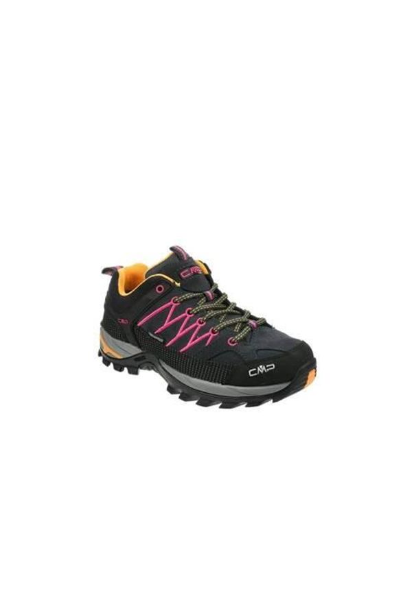 Buty trekkingowe damskie CMP Rigel. Zapięcie: sznurówki. Kolor: czarny. Materiał: tkanina, materiał, skóra, syntetyk. Szerokość cholewki: normalna