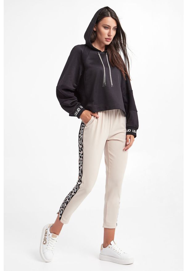 Liu Jo - Bluza damska LIU JO. Typ kołnierza: kaptur. Materiał: materiał
