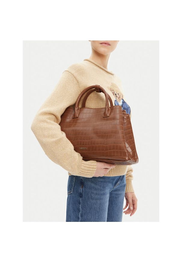 Torebka Lasocki. Kolor: brązowy
