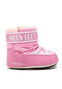 Moon Boot Śniegowce Crib 2 34010200004 Różowy. Kolor: różowy. Materiał: materiał