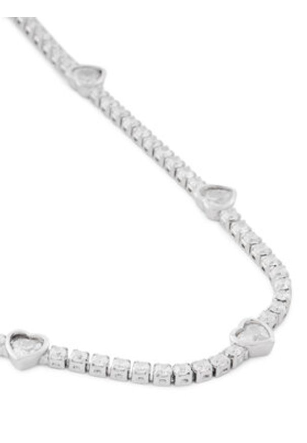 Aldo Choker Sweethearts 13994947 Srebrny. Materiał: metalowe. Kolor: srebrny