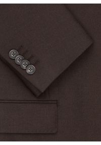 Pako Lorente - PAKO LORENTE – Brązowa marynarka męska. Kolor: szary, beżowy, brązowy. Materiał: poliester, wiskoza, elastan. Sezon: jesień #3