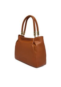 Love Moschino - LOVE MOSCHINO Torebka JC4225PP0OKA0300 Bordowy. Kolor: czerwony. Materiał: skórzane #5