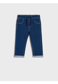 Sinsay - Jeansy - niebieski. Kolor: niebieski. Materiał: jeans. Długość: długie