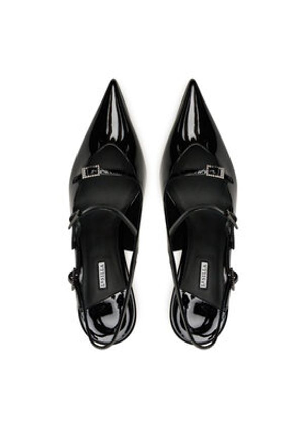 LE SILLA - Le Silla Szpilki 4243C080BLPPKAB Czarny. Kolor: czarny. Materiał: lakier, skóra. Obcas: na szpilce