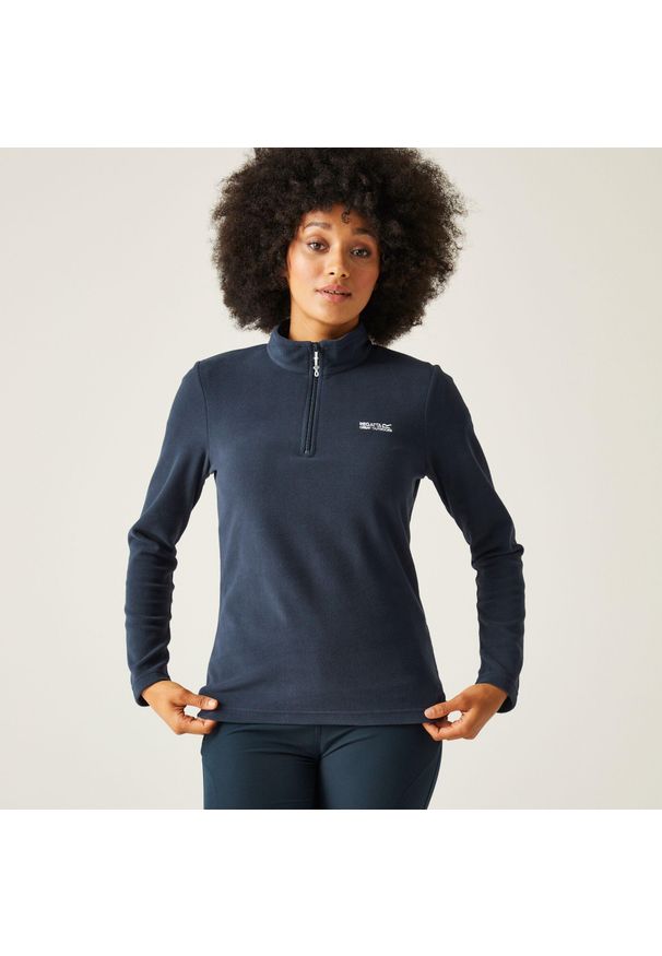 Regatta - Polar turystyczny damski Sweethart lekki. Kolor: niebieski. Materiał: polar. Sport: turystyka piesza