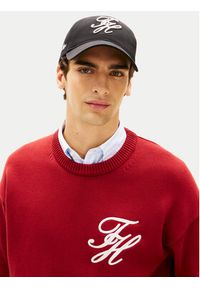 TOMMY HILFIGER - Tommy Hilfiger Czapka z daszkiem Logo Embroidery Baseball Cap AM0AM14120 Czarny. Kolor: czarny. Materiał: bawełna #3