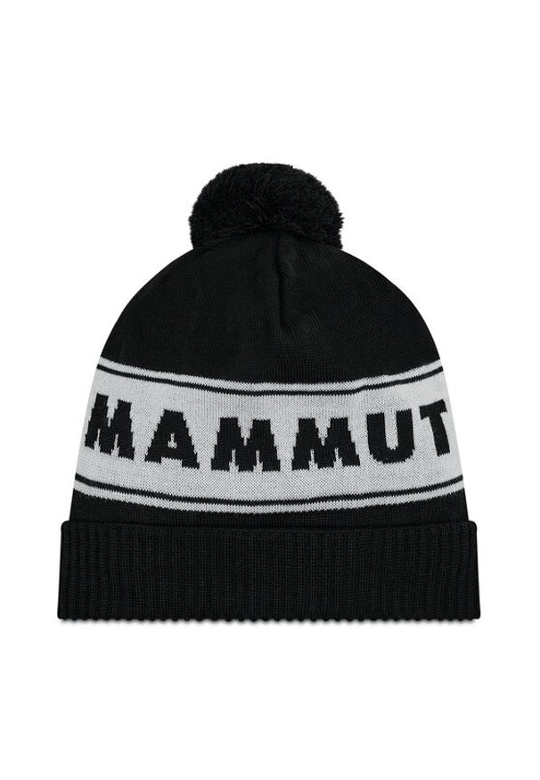 Mammut Czapka Peaks Beanie 1191-01100-0047-1 Czarny. Kolor: czarny. Materiał: materiał