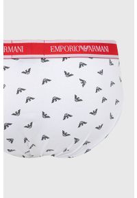 Emporio Armani Underwear Slipy (3-pack) męskie kolor czarny. Kolor: czarny
