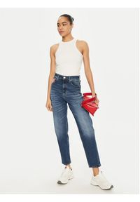 Tommy Jeans Jeansy DW0DW20224 Niebieski Mom Fit. Kolor: niebieski #4