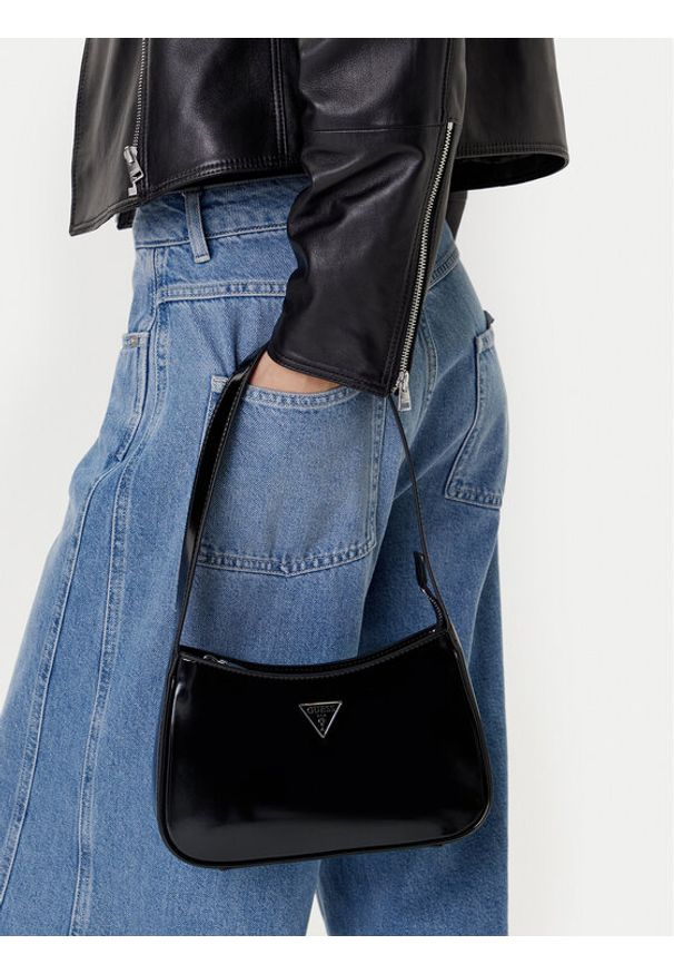 Guess Torebka Arnela HWNY94 96170 Czarny. Kolor: czarny. Materiał: skórzane