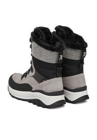 Rieker Trzewiki CEO-W0066-40 Szary. Kolor: szary. Materiał: zamsz, skóra #5