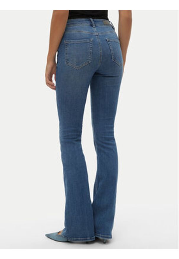Vero Moda Jeansy Flash 10302478 Niebieski Flared Fit. Kolor: niebieski