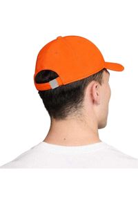 Nike - Strukturalna Czapka Z Daszkiem Z Metalowym Logo Klubu. Kolor: pomarańczowy, wielokolorowy, żółty