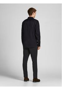 Jack & Jones - Jack&Jones Koszula 12201905 Czarny Slim Fit. Kolor: czarny. Materiał: bawełna #5