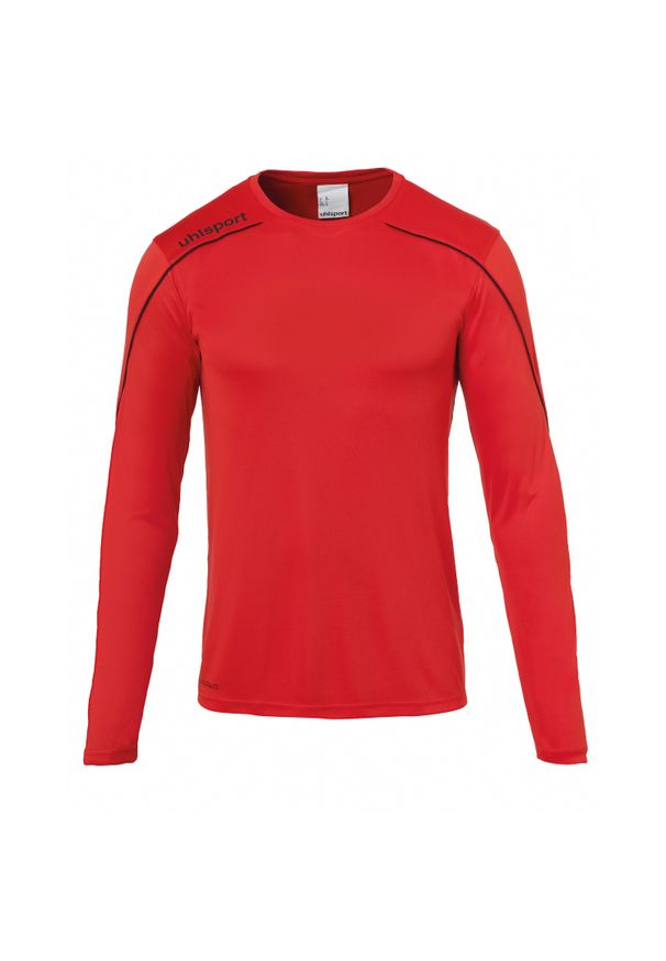 UHLSPORT - Koszulka z długim rękawem Uhlsport Stream 22. Kolor: wielokolorowy, czarny, czerwony. Długość rękawa: długi rękaw. Długość: długie. Sport: piłka nożna