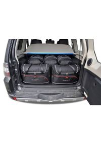 KJUST - Torby Do Bagażnika Mitsubishi Pajero 5 2006-2017 5Szt Kjust. Kolor: czarny. Styl: sportowy #1