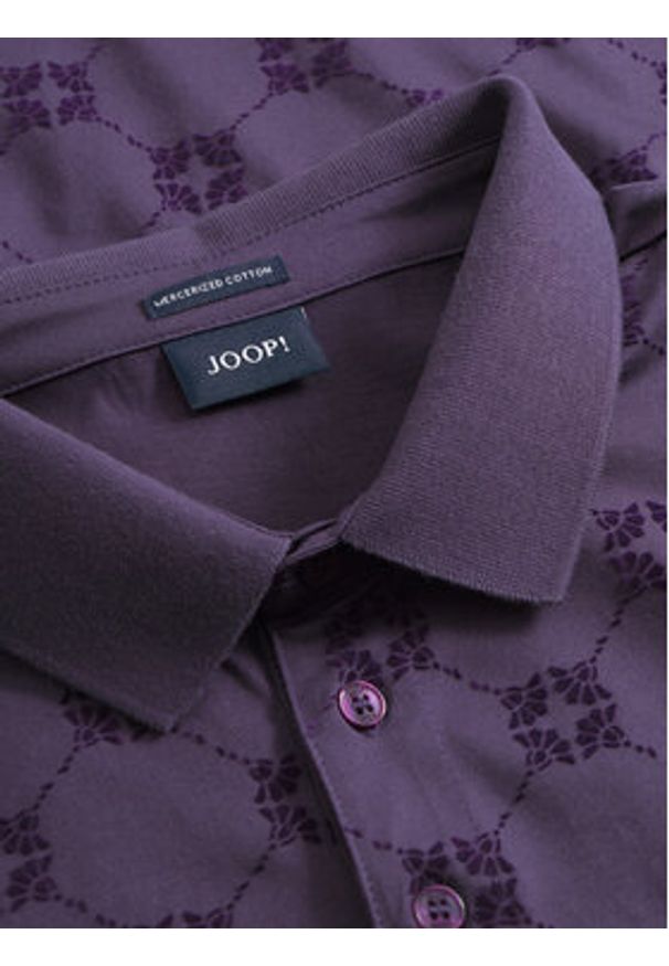 JOOP! Polo 17 JJ-24Bartholo 30046986 Fioletowy Modern Fit. Typ kołnierza: polo. Kolor: fioletowy. Materiał: bawełna