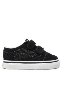 Vans Tenisówki Old Skool V VN000CPZBLK1 Czarny. Kolor: czarny. Materiał: skóra, zamsz