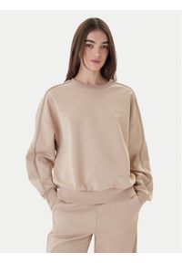 Guess Bluza V6RQ96 KCX22 Beżowy Regular Fit. Kolor: beżowy. Materiał: syntetyk #1