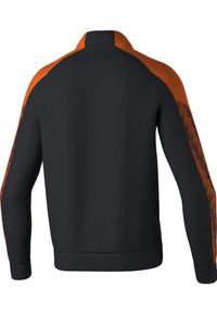 ERIMA - Dziecięca bluza dresowa Erima Evo Star. Kolor: czarny, pomarańczowy, wielokolorowy. Materiał: dresówka. Długość rękawa: raglanowy rękaw. Sport: piłka ręczna, fitness #2