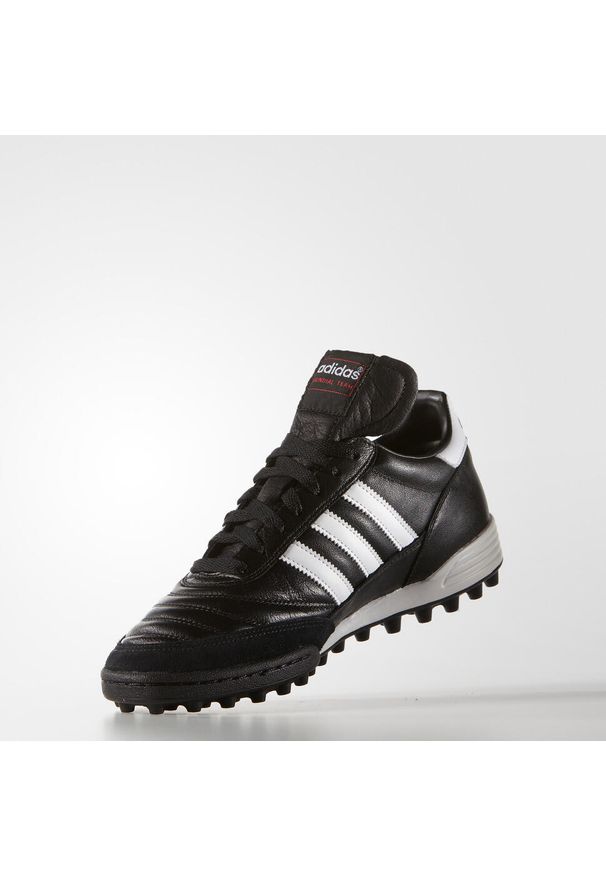 Adidas - Buty do piłki nożnej ADIDAS Mundial Team TF. Kolor: czarny. Materiał: skóra