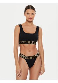 VERSACE - Versace Biustonosz top 1013323 1A10011 Czarny. Kolor: czarny. Materiał: bawełna #2