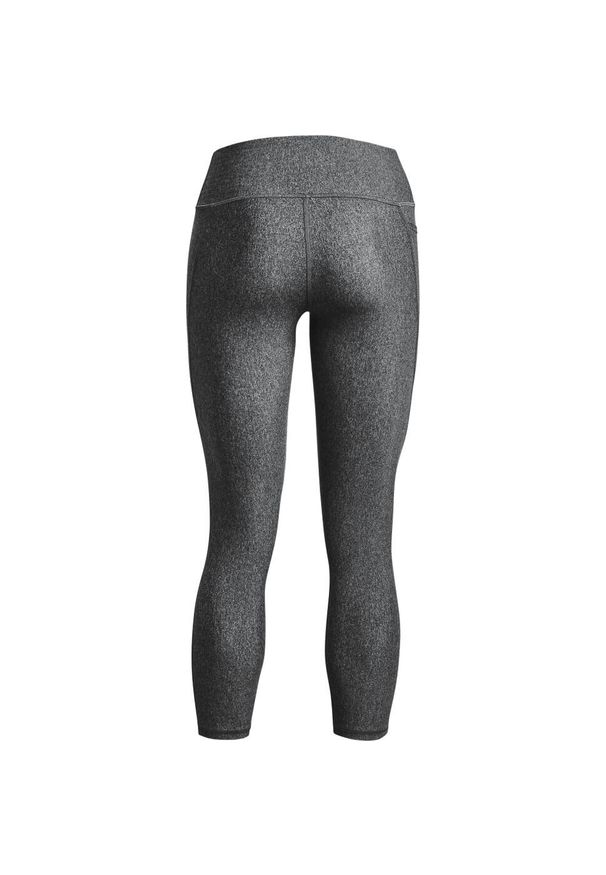 Legginsy Under Armour Hg Armour Hirise 7/8 Ns Damskie. Kolor: szary, biały, wielokolorowy. Materiał: elastan, poliester. Sport: fitness