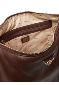 Guess Torebka HWNG75 34020 Brązowy. Kolor: brązowy. Materiał: skórzane
