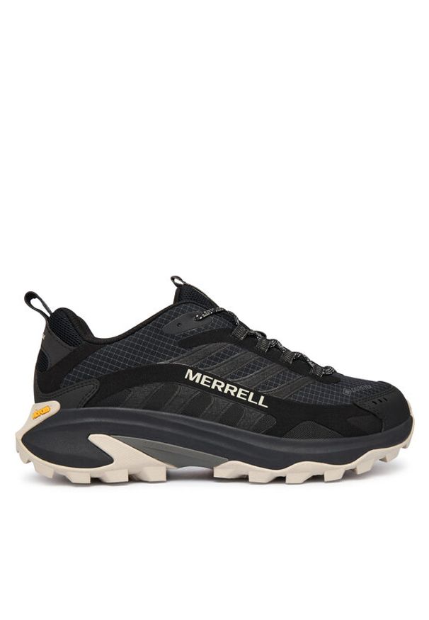 Merrell Buty do biegania Moab Speed 2 Gtx J500453 Czarny. Kolor: czarny. Materiał: materiał