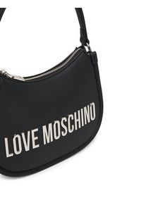 Love Moschino - LOVE MOSCHINO Torebka JC4027PP1NKD000B Czarny. Kolor: czarny. Materiał: skórzane #5