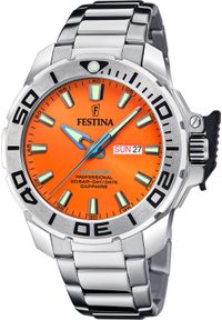 Zegarek Festina Zegarek męski Festina F20665-5 srebrny. Kolor: srebrny #1