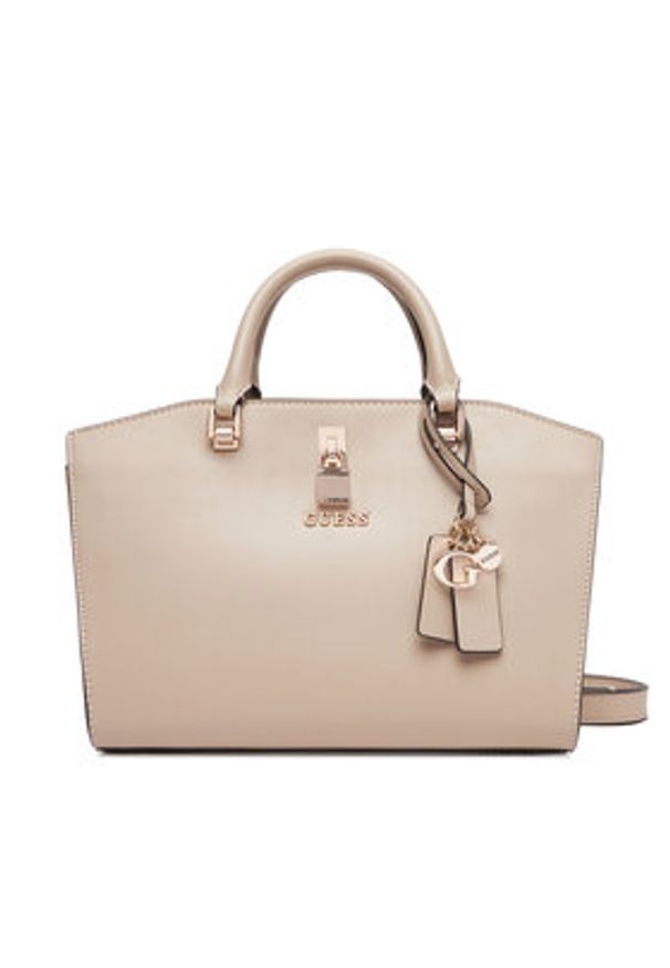 Guess Torebka HWVG96 55060 Beżowy. Kolor: beżowy. Materiał: skórzane