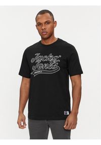 Jack & Jones - Jack&Jones T-Shirt Trevor 12227774 Czarny Standard Fit. Kolor: czarny. Materiał: bawełna #1